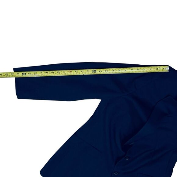 100% Wool Men’s 42L Lauren Ralph Lauren Blazer Navy Blue Modern Fit Coat Jacket - Picture 13 of 16